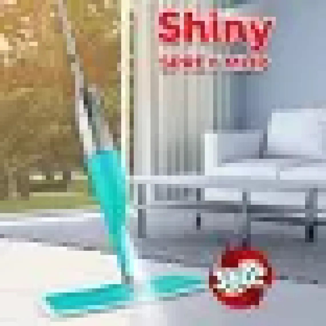 Smarter Shiny Sprey Mop + Yedek Mop