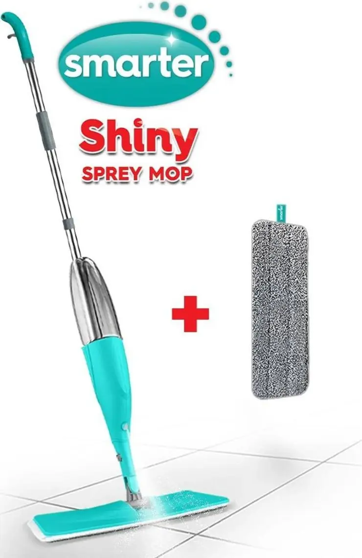 Smarter Shiny Sprey Mop + Yedek Mop