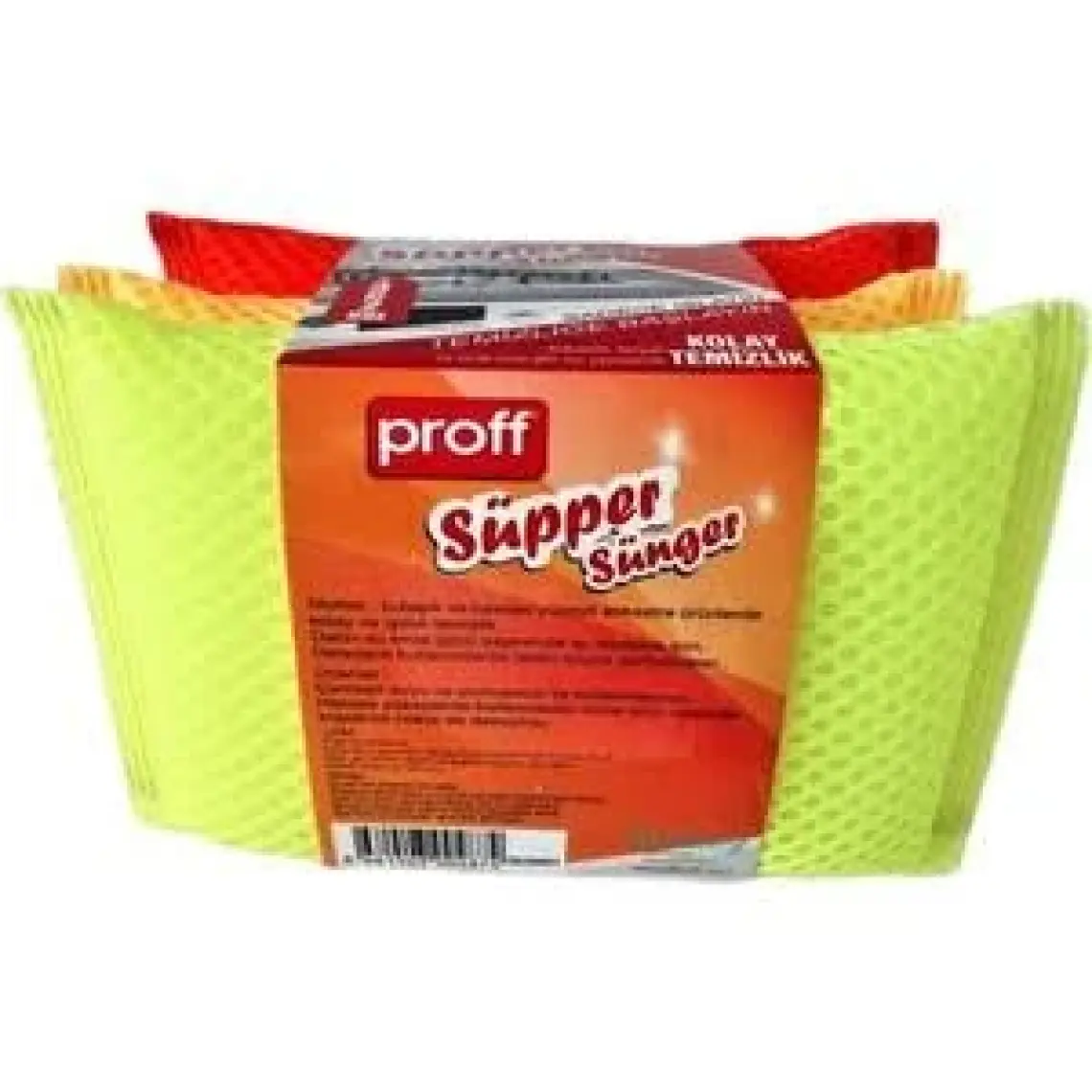 Proff Stylish 3'lü Sepetli Sünger