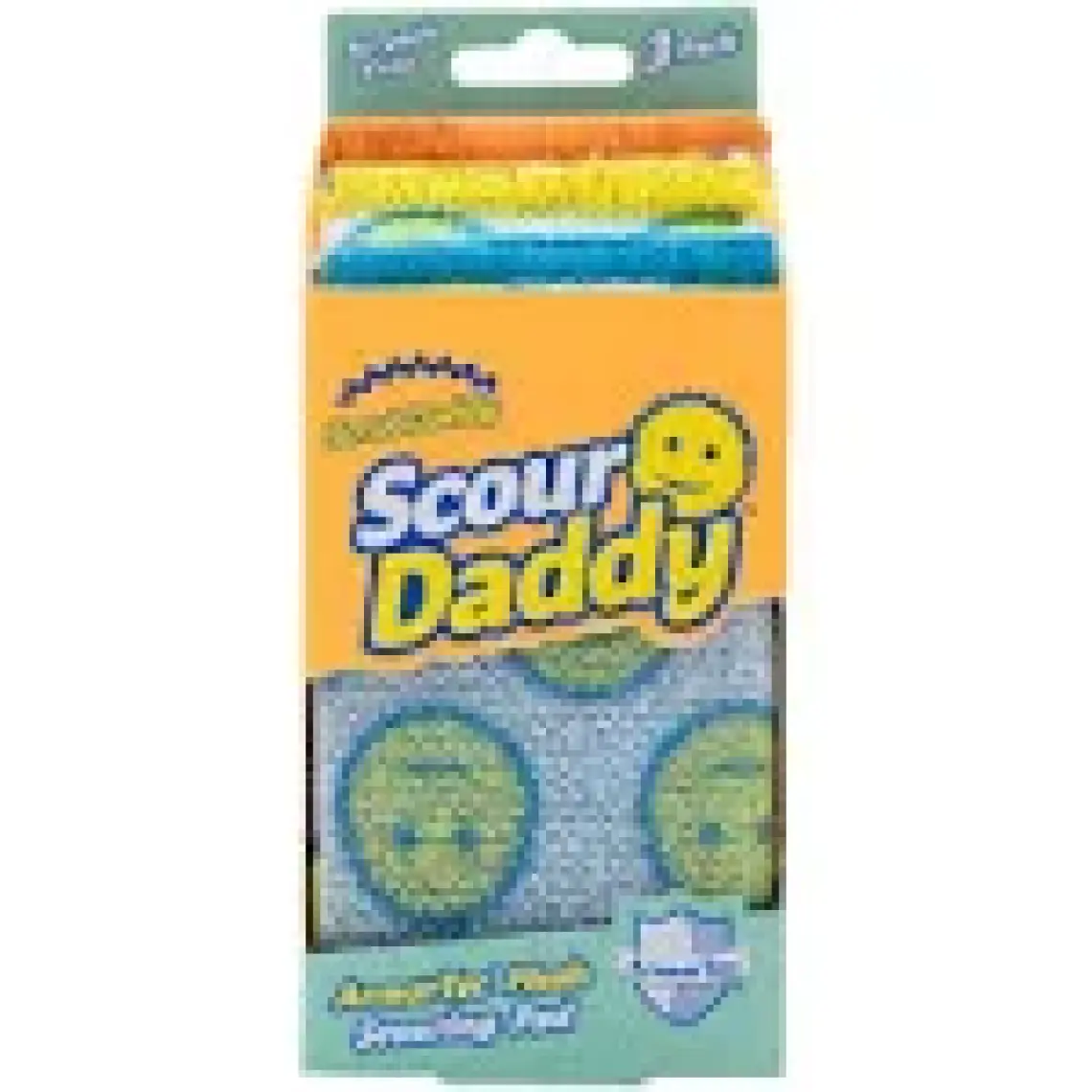 Scrub Daddy Scour Daddy 3'lü Set