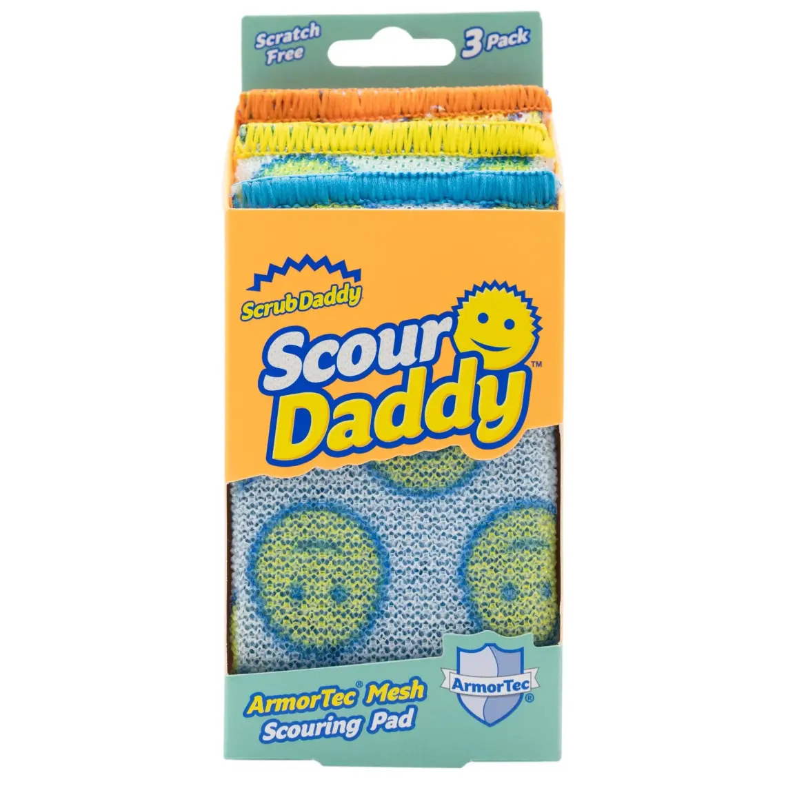 Scrub Daddy Scour Daddy 3'lü Set