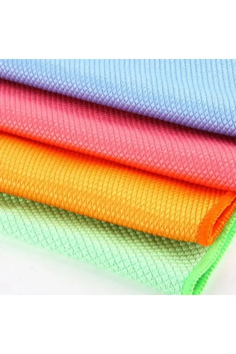 Nivemes Home %100 Microfiber Baklava Desen Cam Bezi Turuncu 50X70 Apm