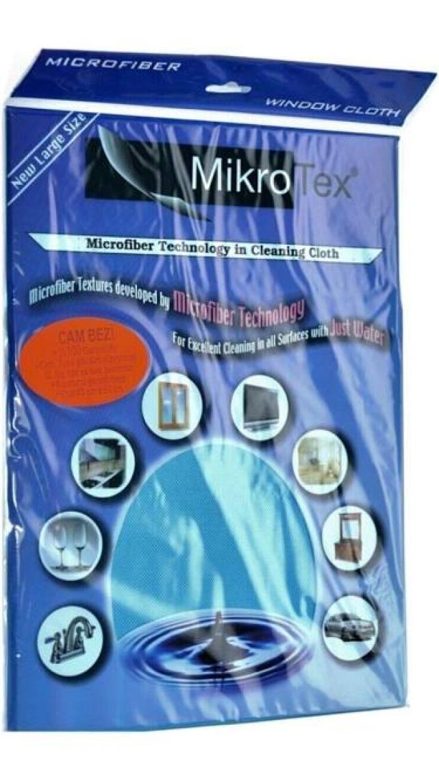 Mikrotex 9'lu Mikrofiber Kurulama Temizlik ve Cam Bezi 40 x 50 cm 9'lu