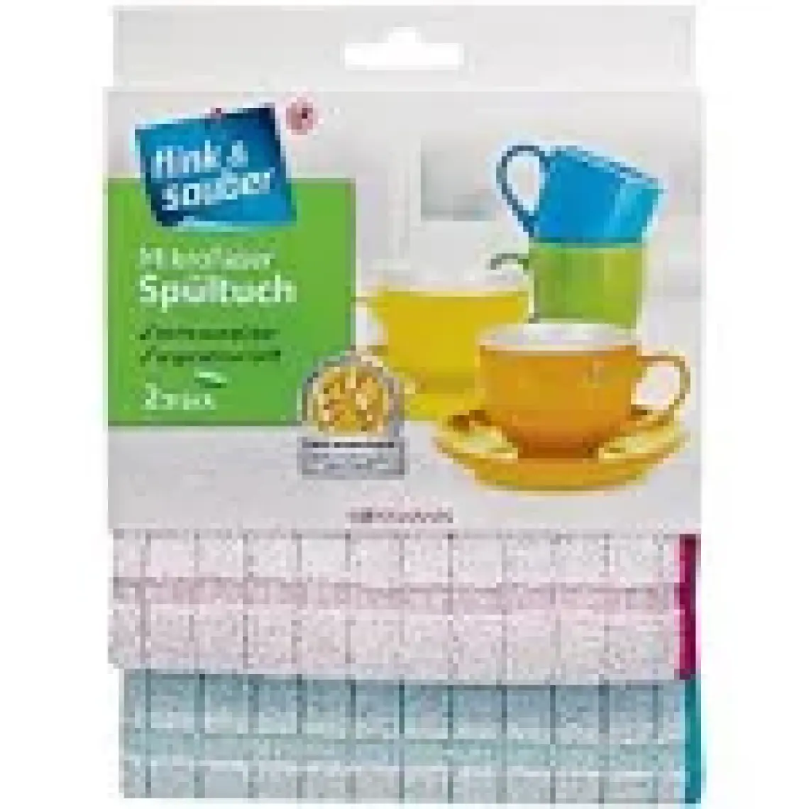 Flink & Sauber Mikrofiber Mutfak Temizlik Bezi 30x30 cm - Dayanıklı ve Yüksek Emicilikte, Ev ve Ofis Kullanımı için 2'li Set