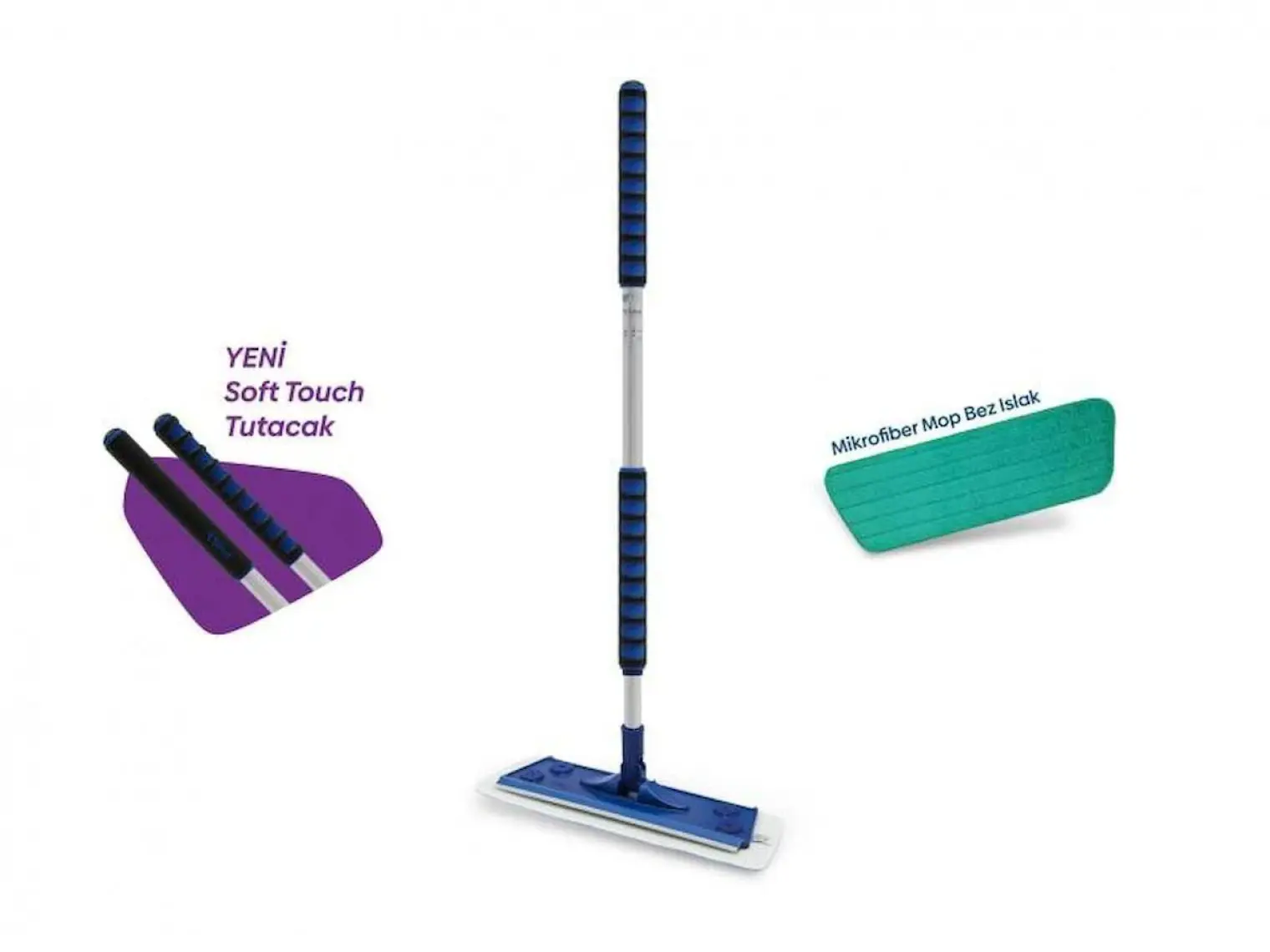 Silva Tekli Islak Mop Set