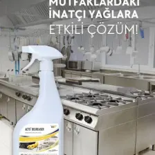 Acto Degreaser 750 ml Kullanıma Hazır Yağ ve Kir Çözücü Etkili Formül