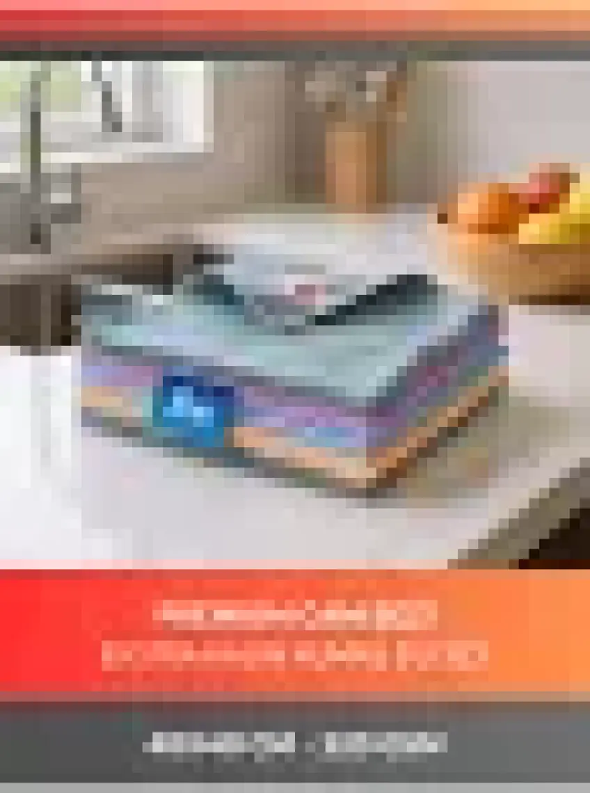 Cleanshe Premium Mikrofiber Ekstra Kalın Cam Bezi 5'li Set 40X40