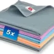 Cleanshe Premium Mikrofiber Ekstra Kalın Cam Bezi 5'li Set 40X40