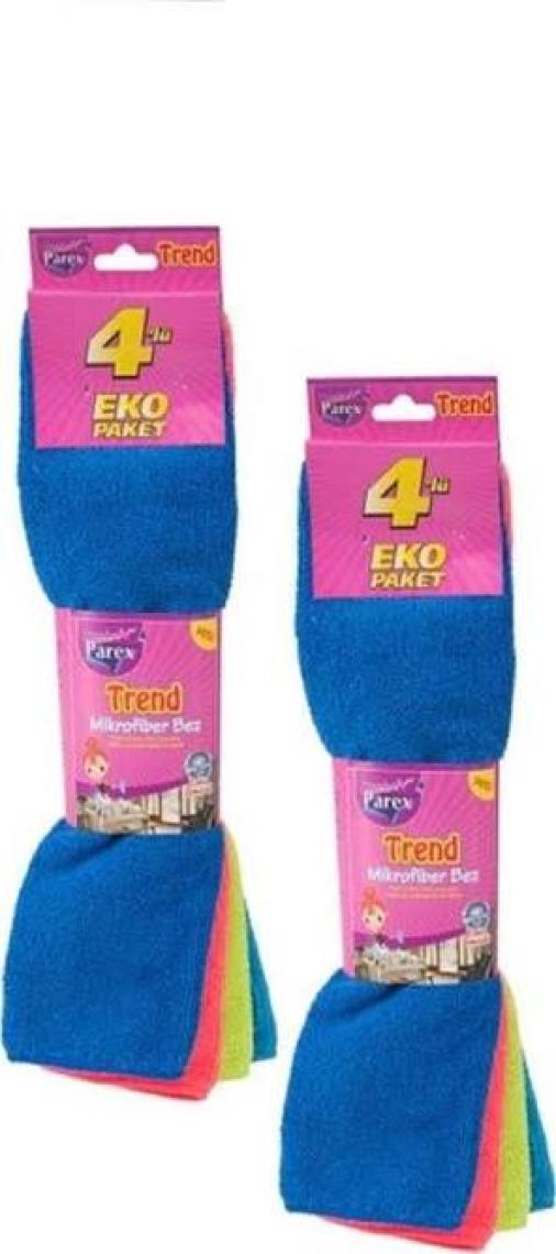 Parex 8' Li Trend Mikrofiber Temizlik Bezi