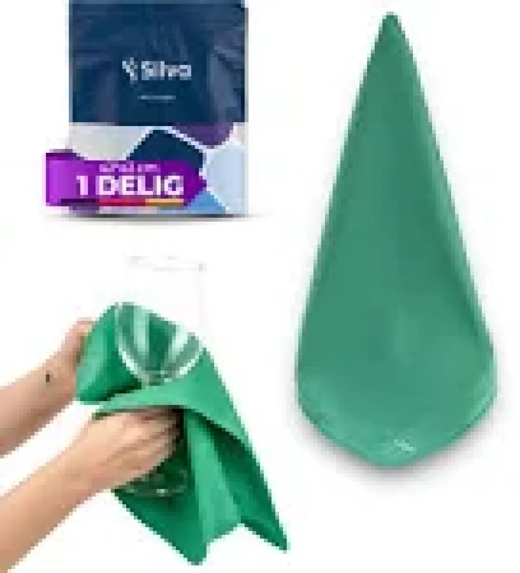 Silva Mikrofiber Cam Bezi Yeşil