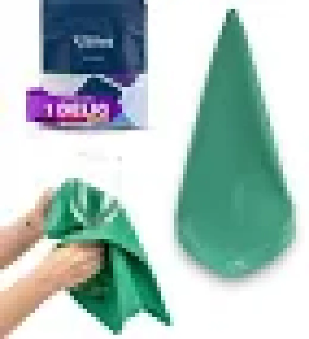 Silva Mikrofiber Cam Bezi Yeşil
