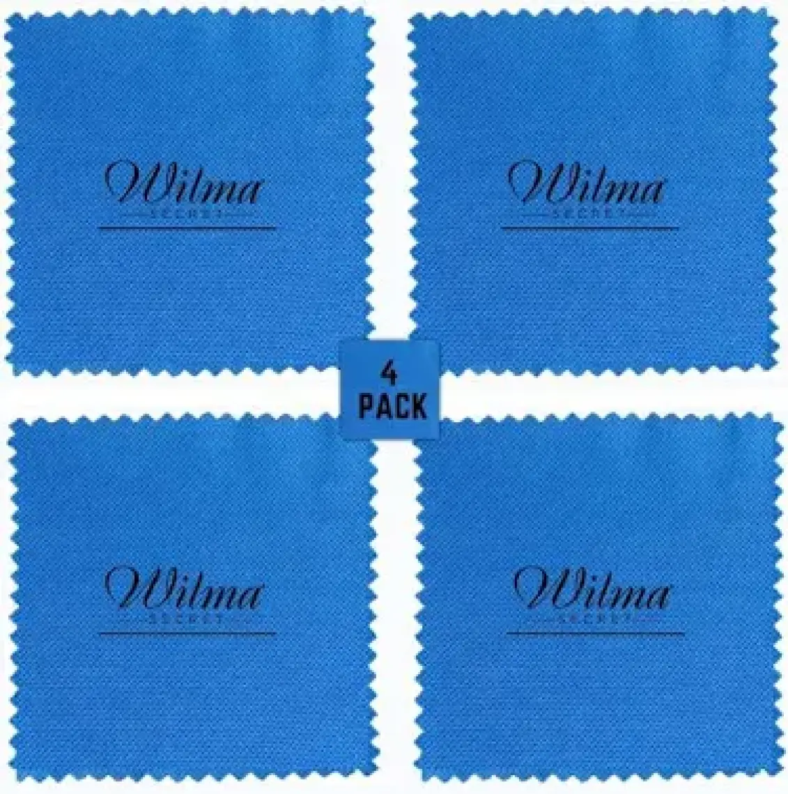 Wilma Secret Mikrofiber Cam Temizlik Bezi 40X40 4'lü Paket