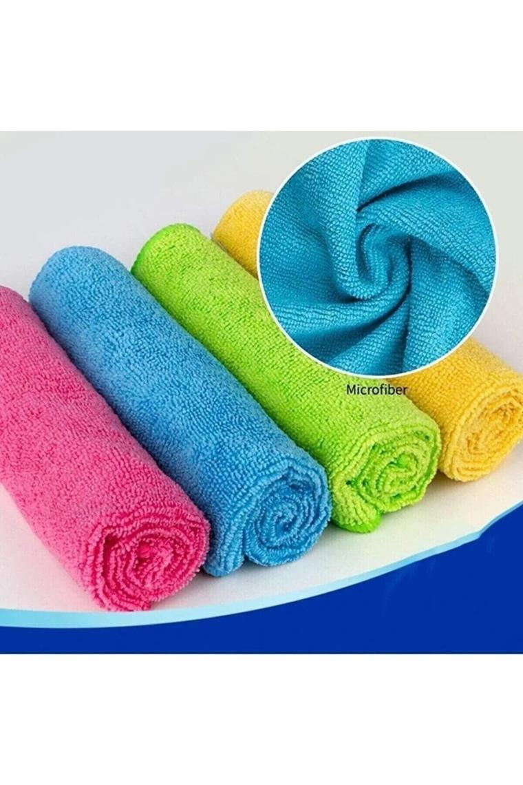 Wilma Secret Mikrofiber Temizlik Bezi 12 Adet 30X30