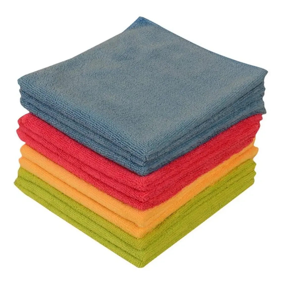 Spark Genel Temizlik Bezi 40x40 45 gr 12'li Mavi Kırmızı Sarı Yeşil