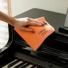 Silva Premium Özel Dokulu Mikrofiber Çok Amaçlı Bez Turuncu