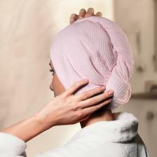 Silva Mikrofiber Saç Bonesi Pembe