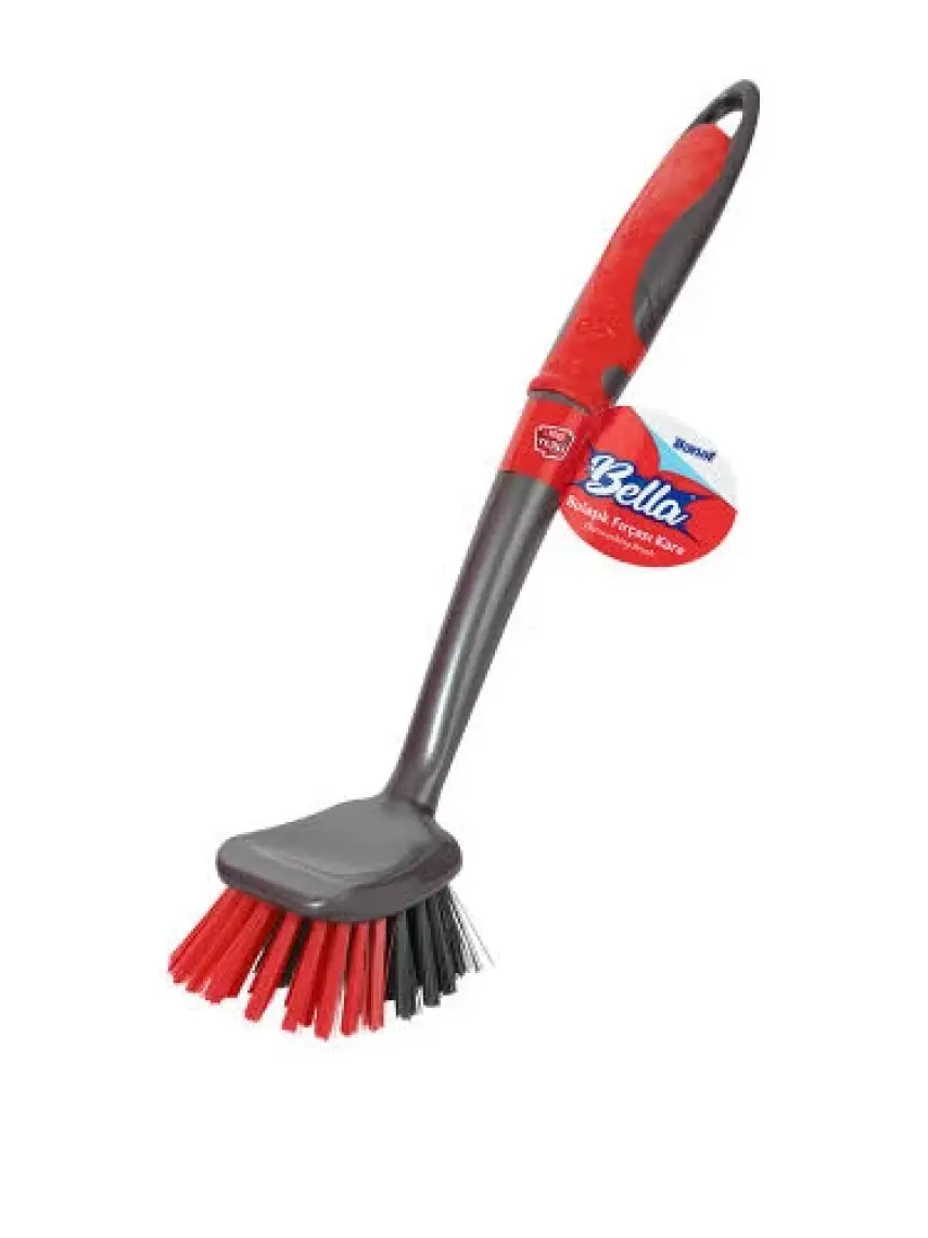 Banat  Bulaşık Fırçası  Kare Model ( Kokulu,Kauçuk Saplı ) kk