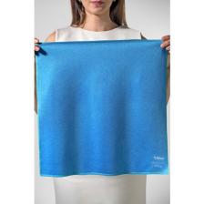Silva Mikrofiber Tekli Cam Bezi Mavi