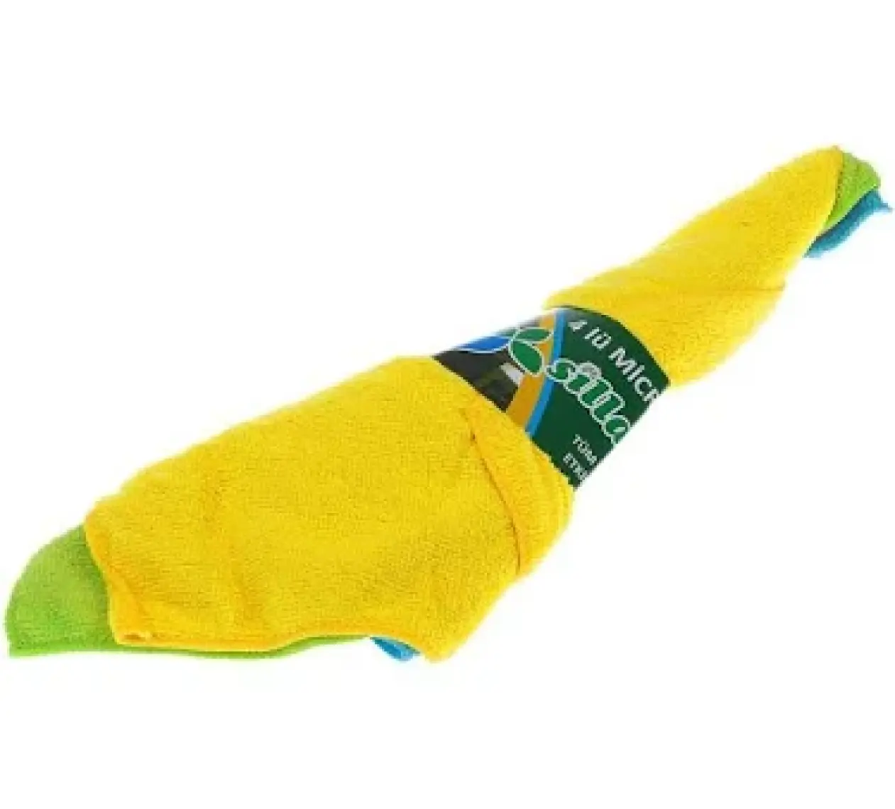 Easyso Mikrosill Mikrofiber Çok Renkli Cam Bezi ve Genel Kullanım Temizlik Bezi 4'lü (30 x 30)