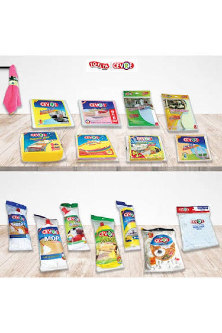 Çevre Temizlik Bezi 9 Al 6 Öde Ekonomik Paket