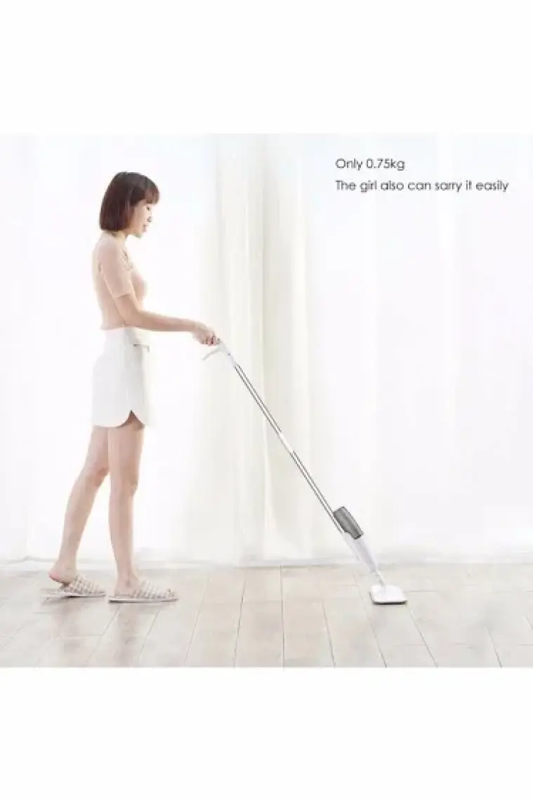 Deerma 360 Derece Dönen Su Püskürtmeli Sprey Mop Paspas (İthalatçı Garantili)
