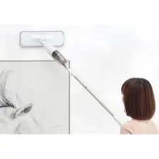 Deerma 360 Derece Dönen Su Püskürtmeli Sprey Mop Paspas (İthalatçı Garantili)
