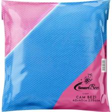 Smartbee 2'li Mikrofiber Cam Silme Bezi 40x40 235GR/M2 - Pembe/mavi