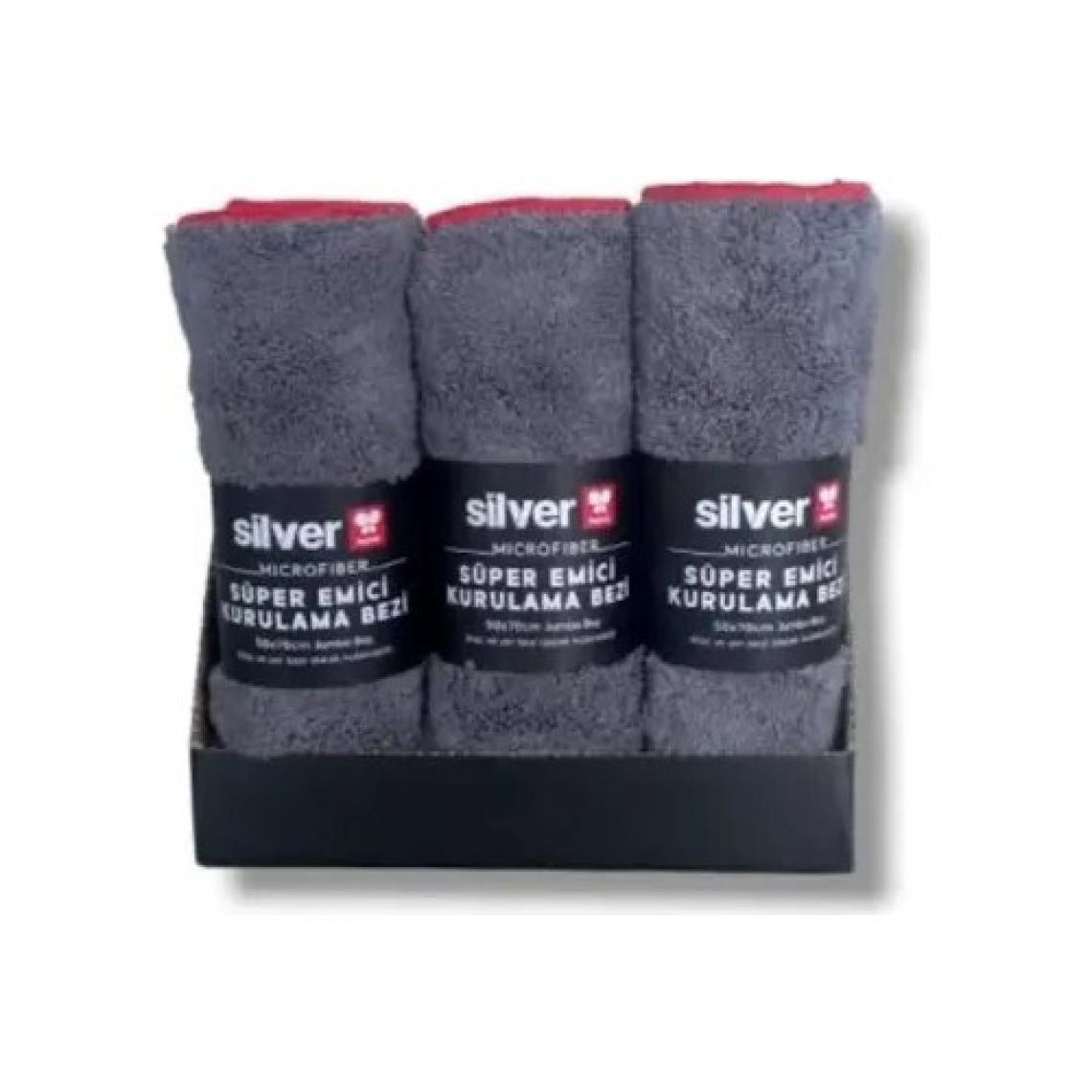 Silver Home Silver Süper Emici Mikrofiber Bez 3’lü