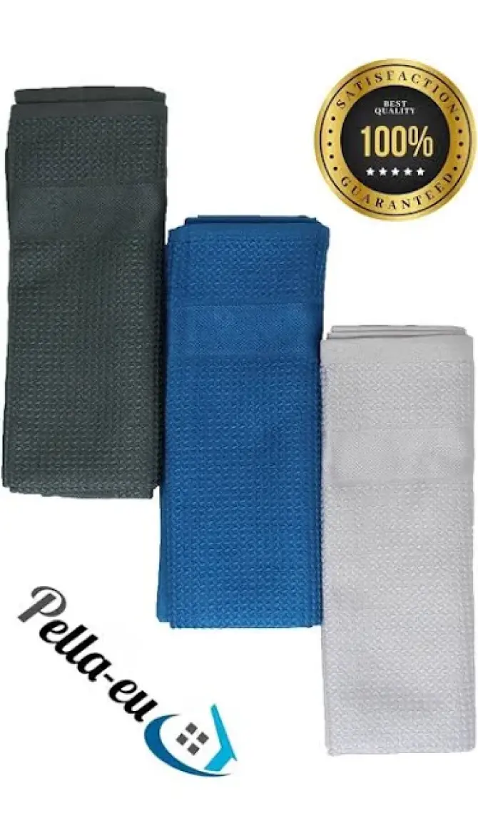 Pella Orijinal Ithal Pella 3'lü Mikrofiber Temizlik Bezi