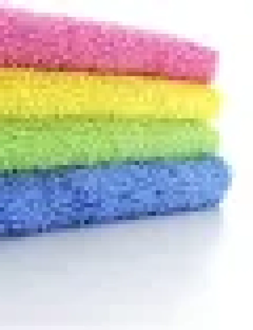 Silver Home Süper Emici 40X40CM 10LU Mikrofiber Bez - Yıka Yıka Kullan