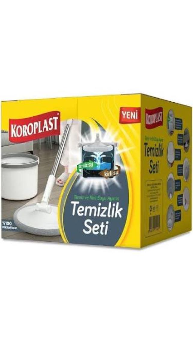 Koroplast Mop Temizlik Seti Beyaz- YENİ