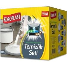 Koroplast Mop Temizlik Seti Beyaz- YENİ