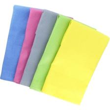 Silver Home Mikrofiber 42X68 Dekoratif 5li Cam Temizlik Bezi - Renkli