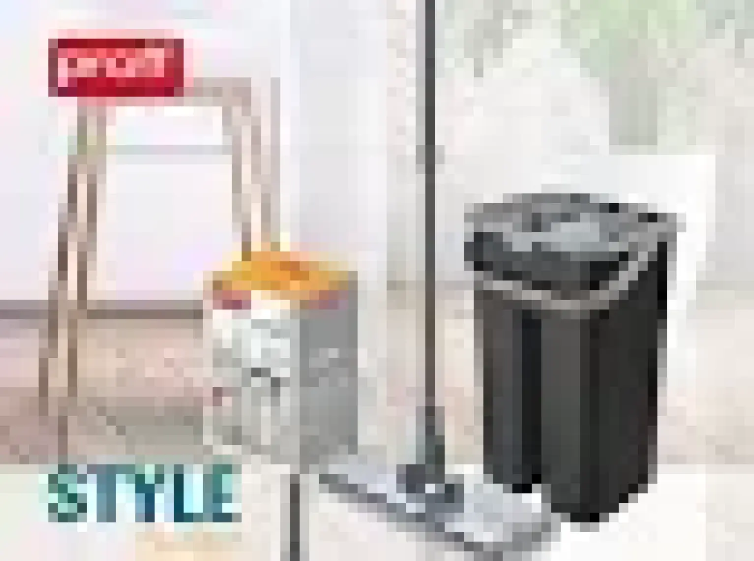 Proff Black Style Flat Mop Seti