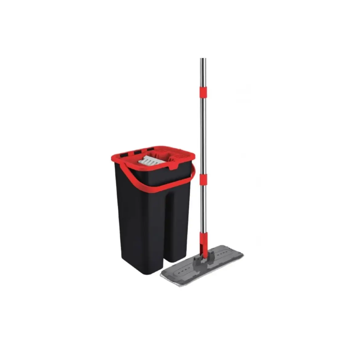 Proff Black Style Flat Mop Seti
