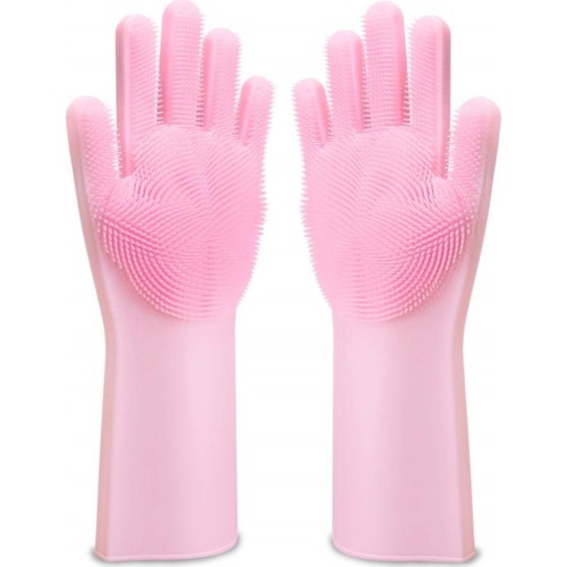 Magic Gloves Sihirli Temizlik Eldiveni - Pembe