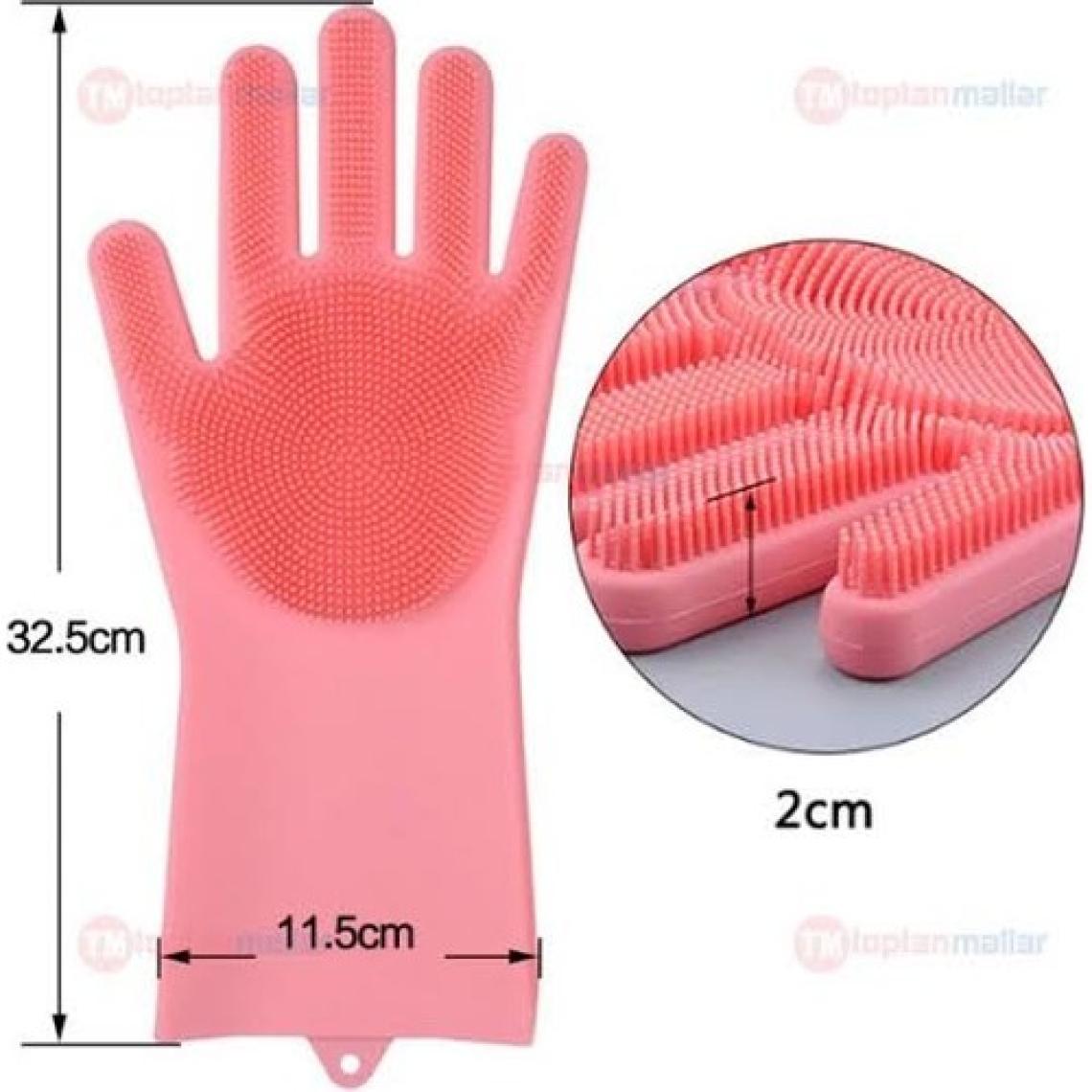 Magic Gloves Sihirli Temizlik Eldiveni - Pembe