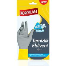 Koroplast Ekstra Güçlü Bulaşık Eldiveni Büyük - L Beden