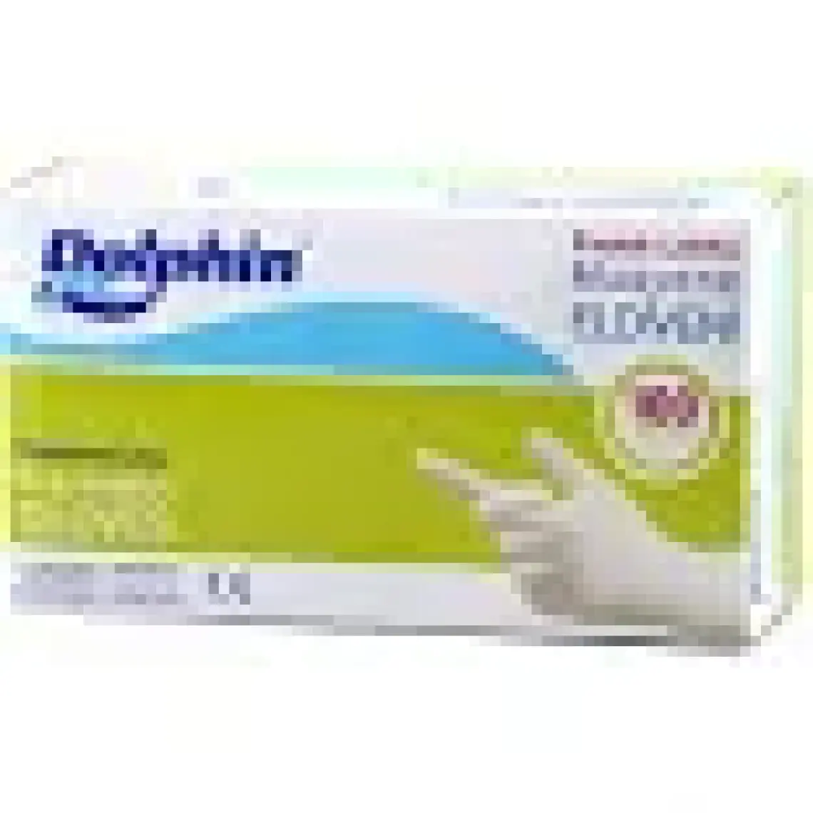 Dolphin Beyaz Lateks Pudralı Eldiven (L) 100lü Paket