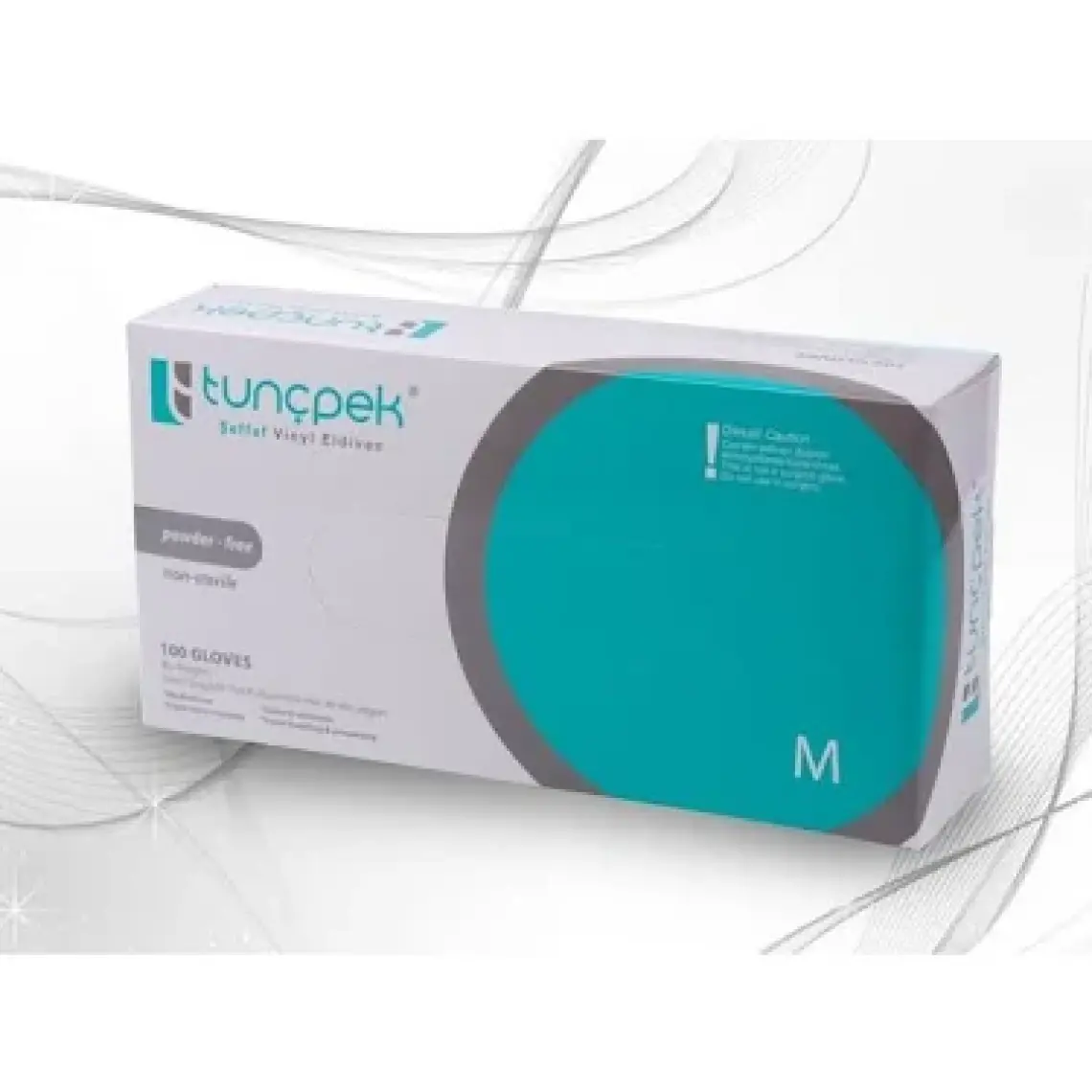 Tunçpek Vinil Eldiven Pudrasız Large