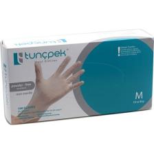 Tunçpek Medium Beden Eldiven Vinyl Eldiven 100'lü