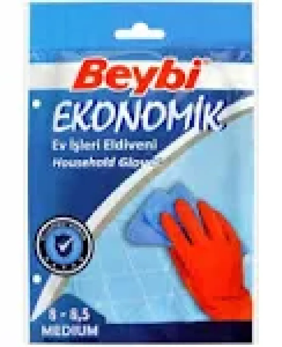 Beybi Ekonomik Bulaşık Eldiveni No:8,5