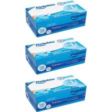 Dolphin Mavi Nitril Eldiven Pudrasız (S) 100lü Paket 3 Adet