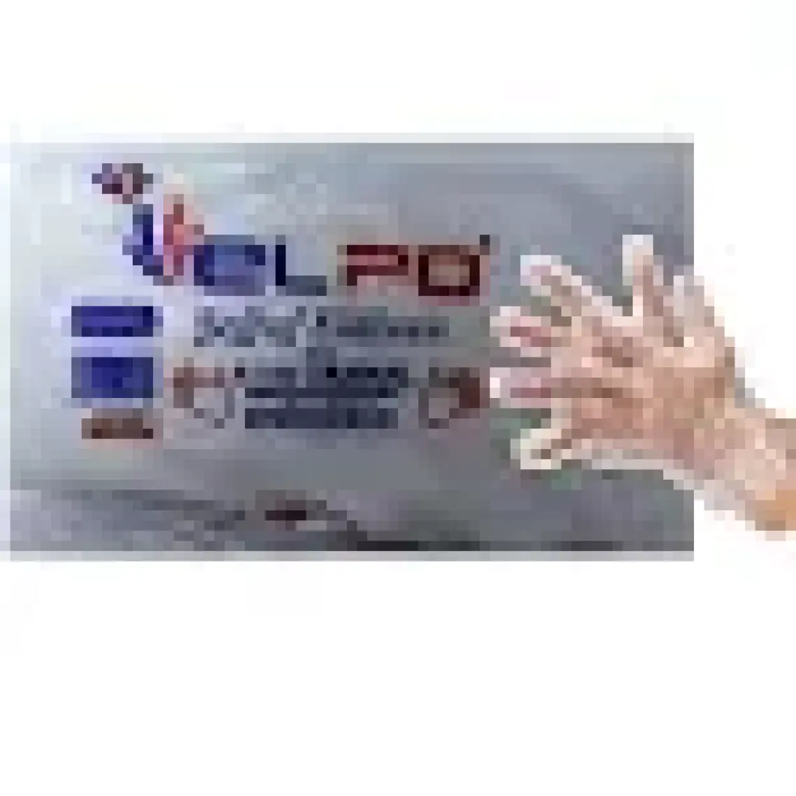 Elpo HDPE Eldiven Tek Kullanımlık Şeffaf - 100 Adet