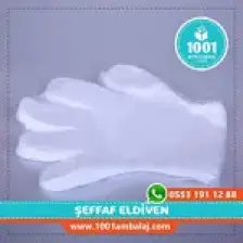 Elpo HDPE Eldiven Tek Kullanımlık Şeffaf - 100 Adet