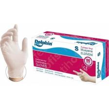 Dolphin Beyaz Vinil Eldiven Pudrasız (S) 1 Paket 100'lü