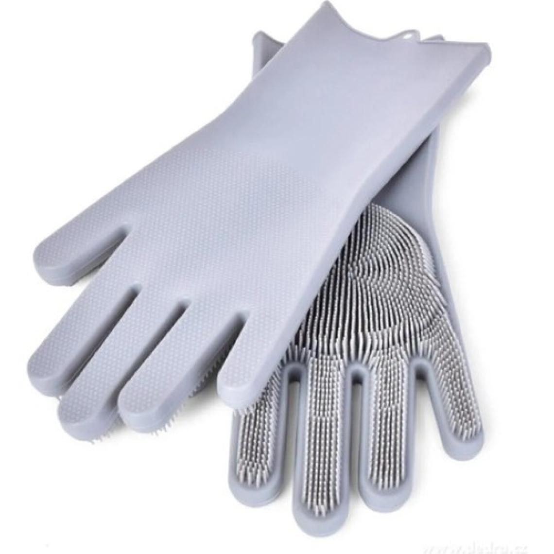 Deco Elit Sihirli Silikon Bulaşık Eldiveni Tırtıklı Magic Gloves  Mutfak Banyo Temizleme