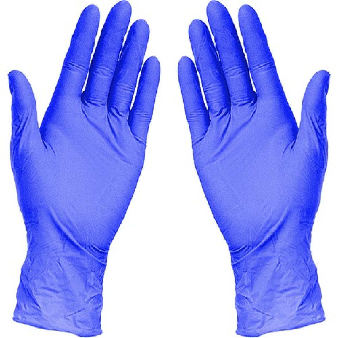 Has-Pet Latex Pudrasız Eldiven Mavi 100'lü - M