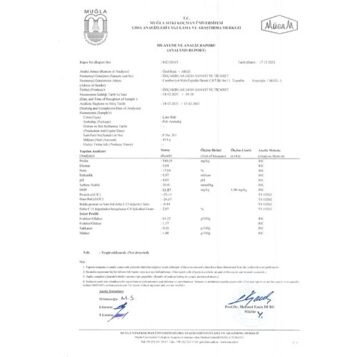 Köyceğiz Çam Balı 850 gr