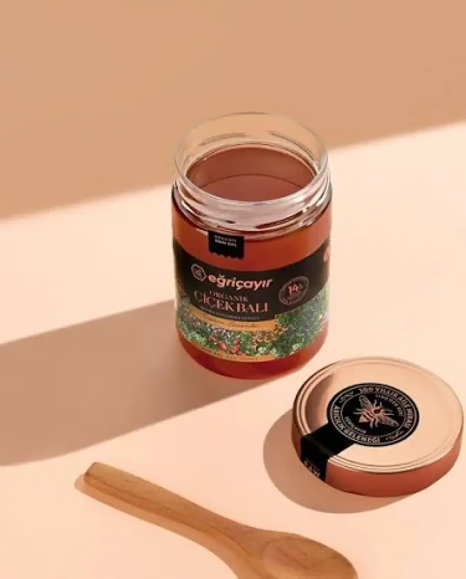 Eğriçayır Organik Çiçek Balı TA14+ 450g